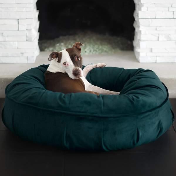 Ali Jewel™ Ortho Puff™ Companion-Pedic® Luxury Dog Bed