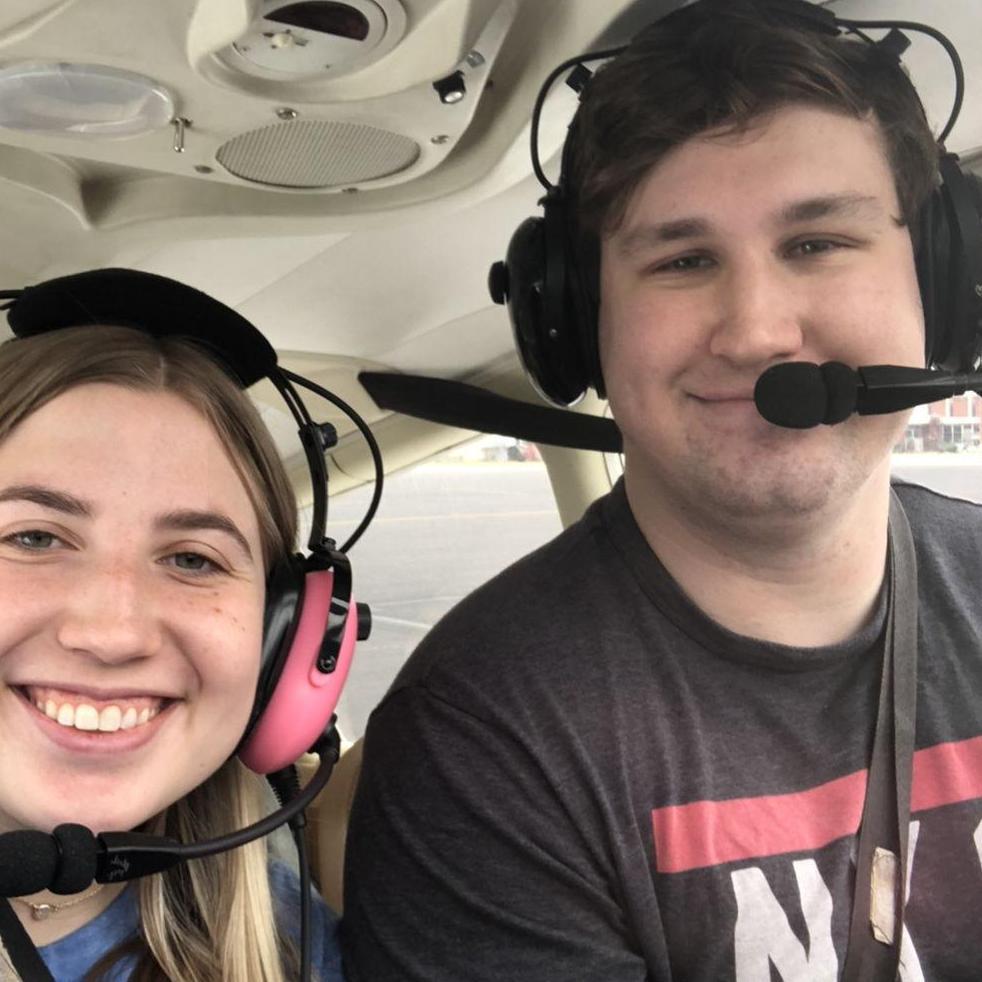 Another flight pic! This was on a trip to Denton, Texas.