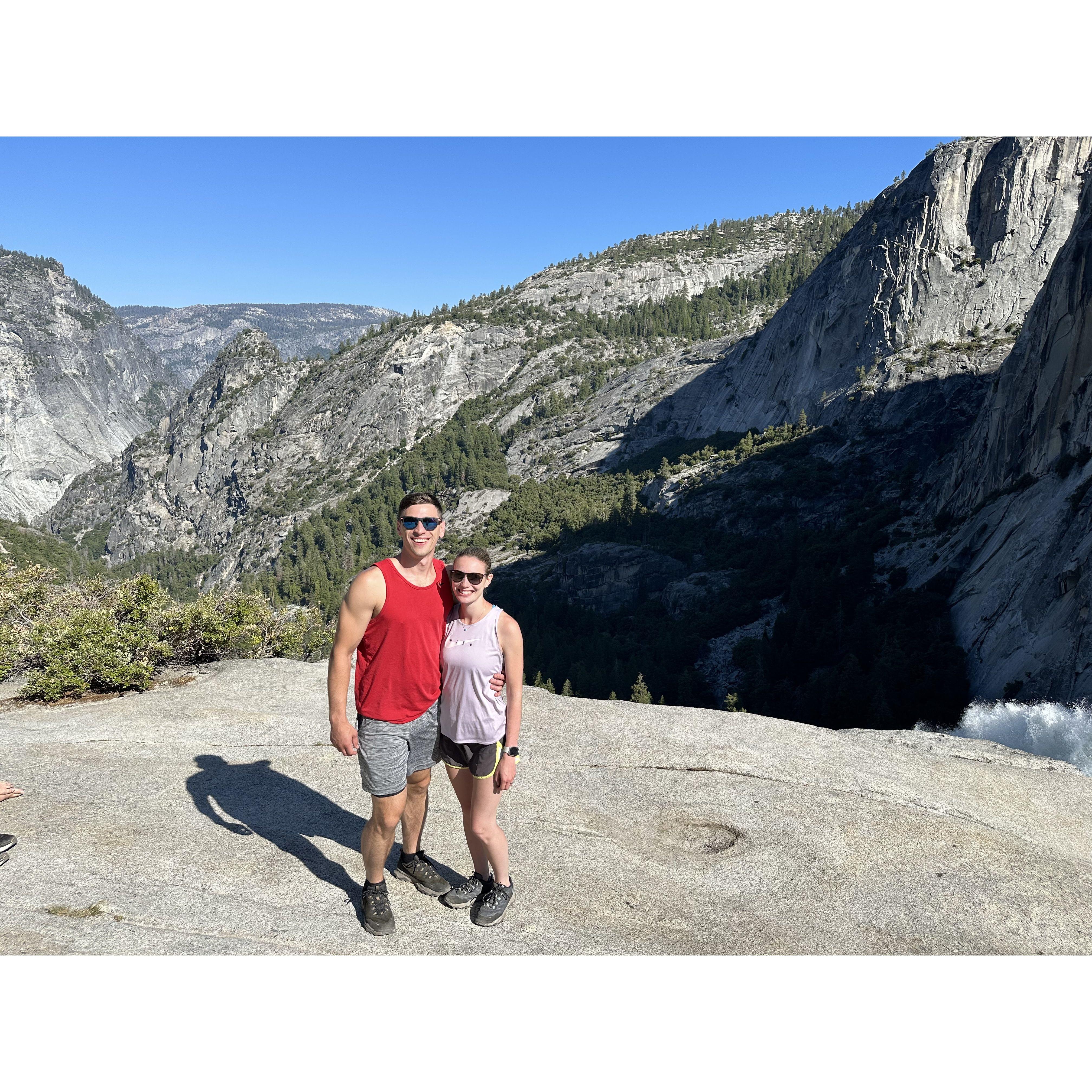 Hiking in Yosemite National Park