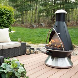 Cuisinart Grill, Chimenea Propane Fire Pit | Zola