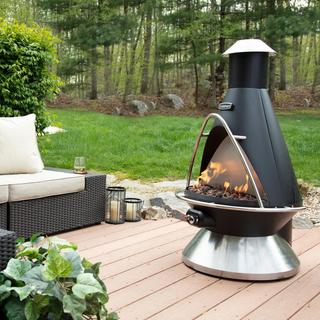 Chimenea Propane Fire Pit