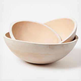 Wooden Peasant Bowl