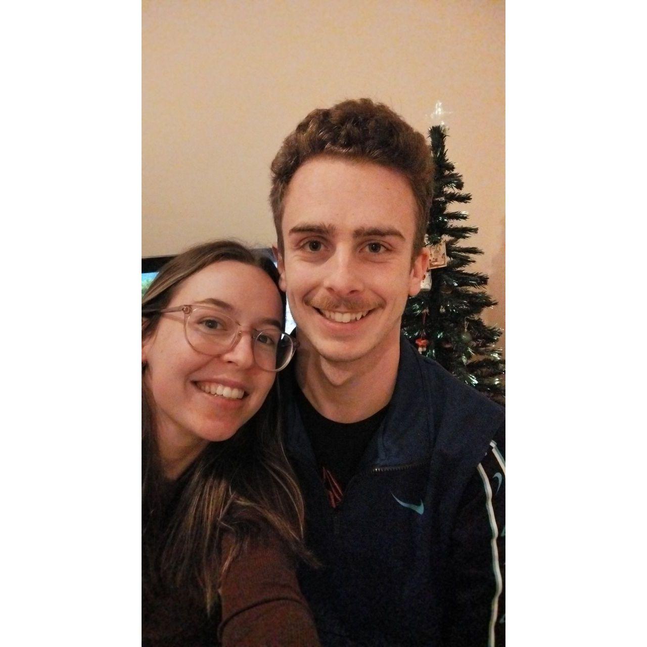December 2024: Our first Christmas together