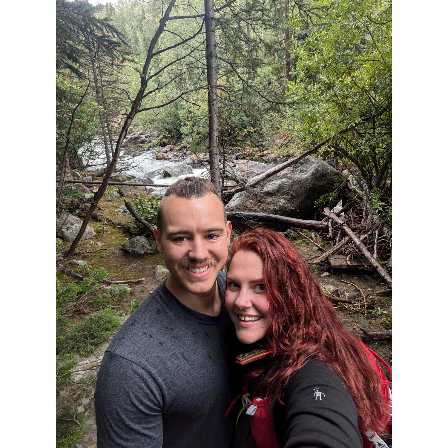 One of the many hikes to this very special place where we have chosen to have our ceremony.