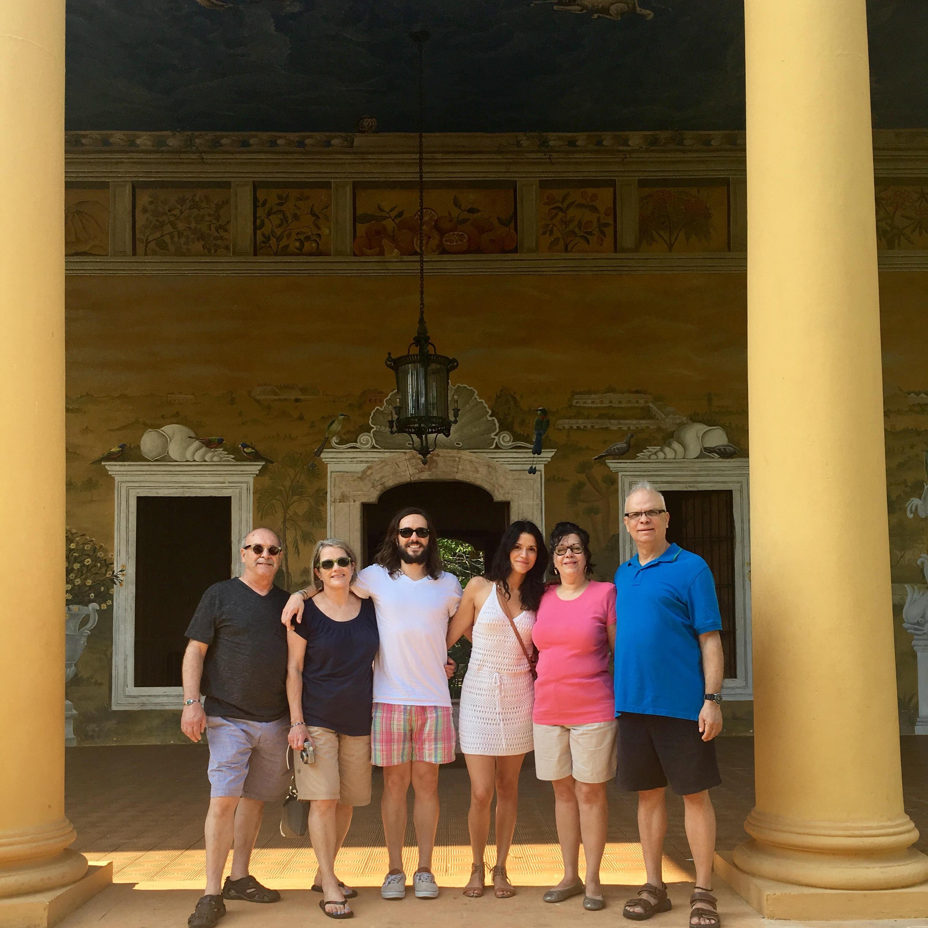Family trip to scout wedding venues in Mérida!