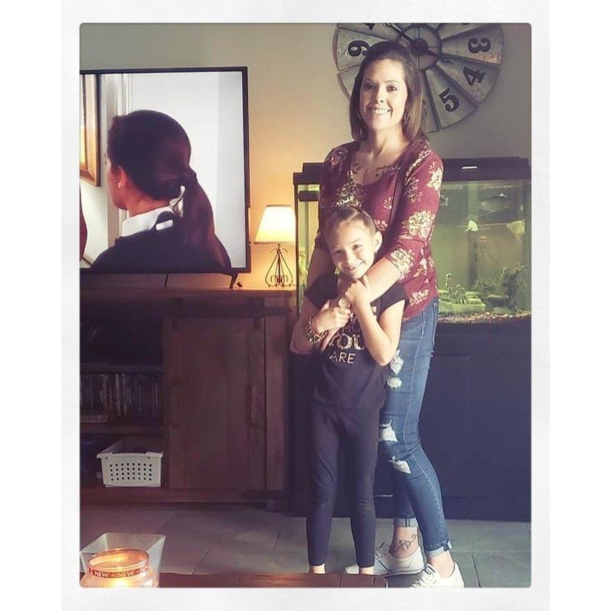 Chloe and I.