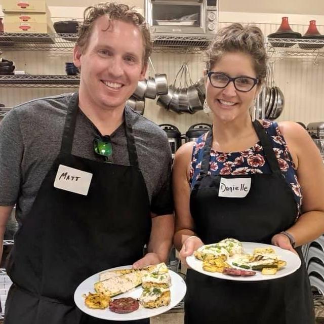 Sur la table ain't got nothing on Matt's cookin'.