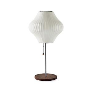 Nelson™ Pear Table Lamp, Walnut Base