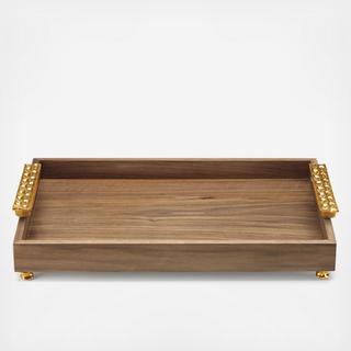 Truro Wood Rectangular Tray