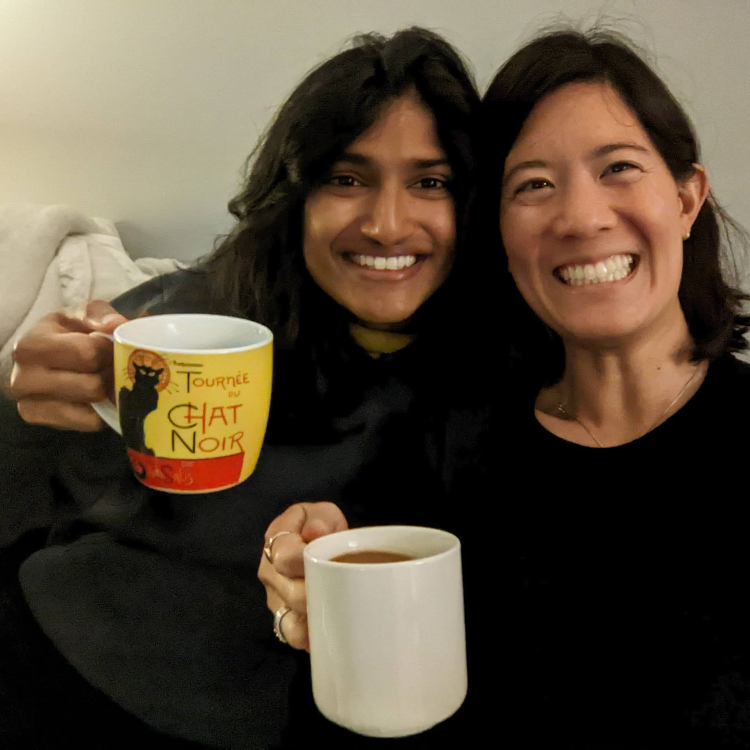 Cozy hot chocolate night
