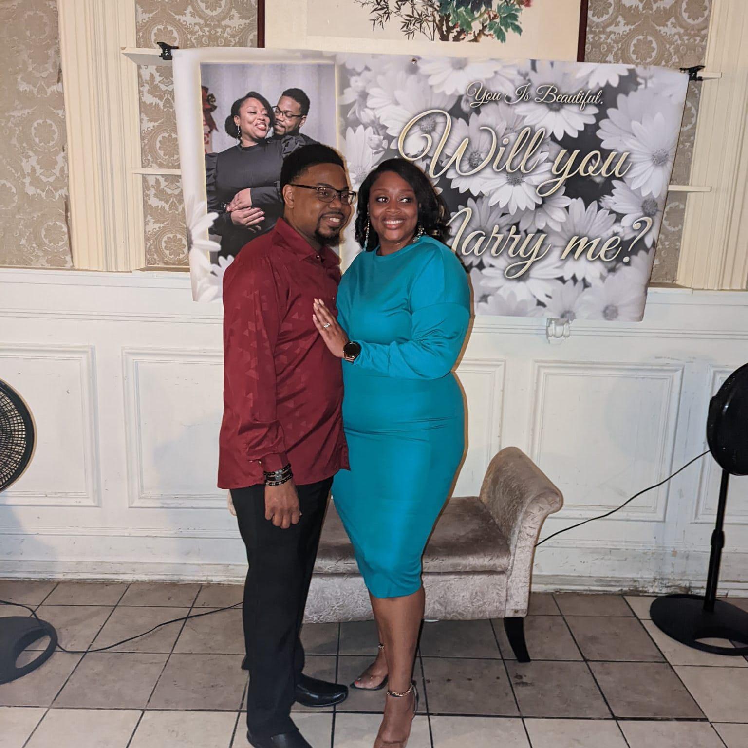 I/she said yes!