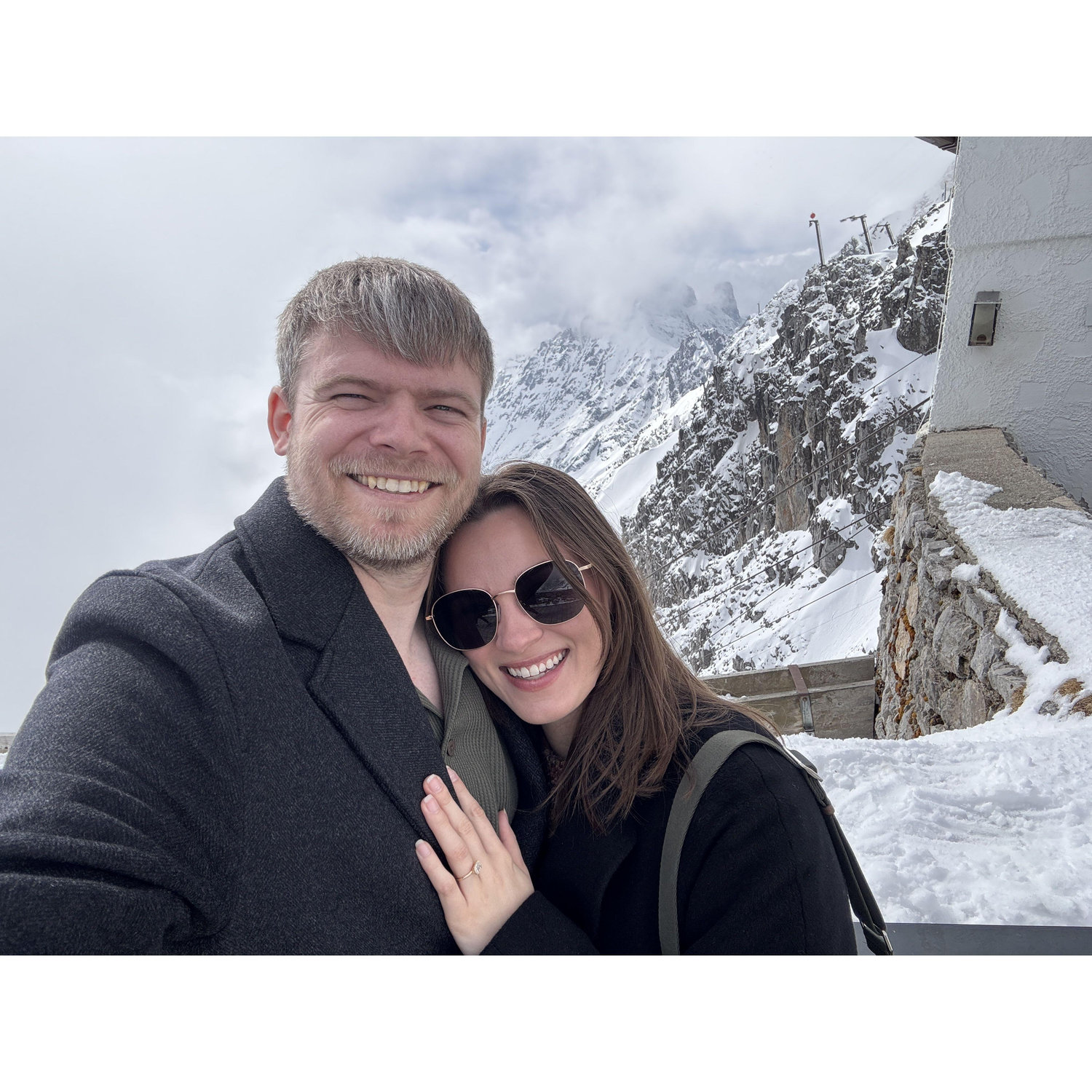 Our first day engaged! Spent in Innsbruck, the "jewel of the Alps."