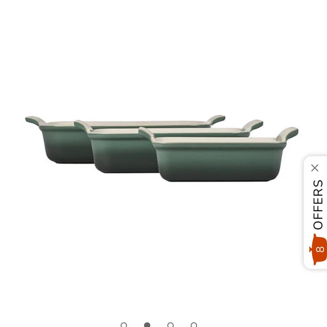 Heritage 3-Piece Rectangular Baking Dish Set