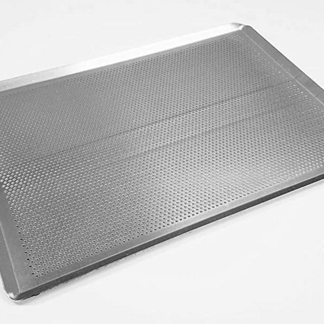 Sasa Demarle HG330460 Aluminum Perforated Sheet Pan, 18" Length, 13" Width, 1" Height