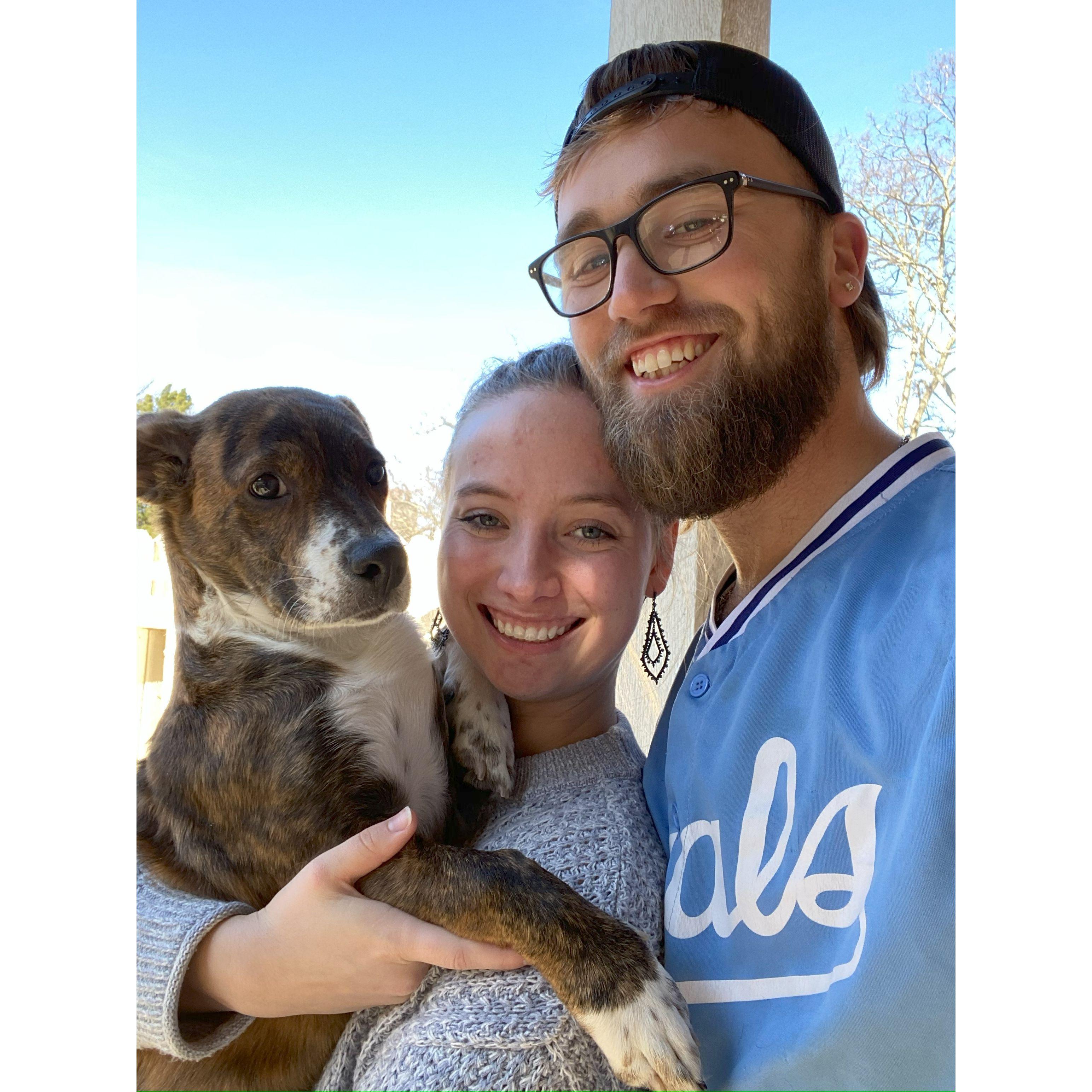 November 26, 2020 - First Family Photoshoot after adopting Tigger on 11/20