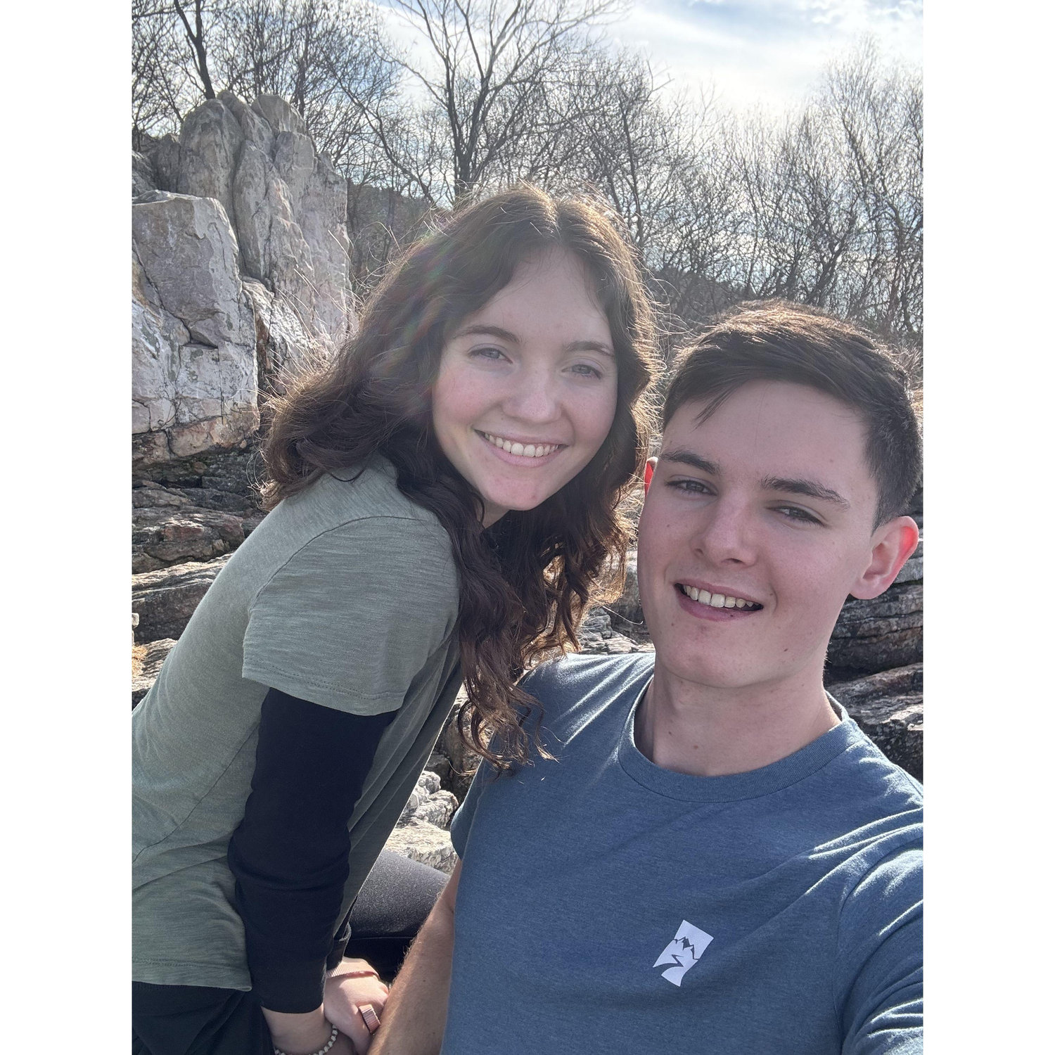 One of our hikes in PA!