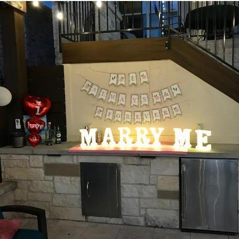 She said, "Yes!"