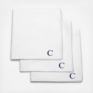 Personalized 3-Piece Handkerchief Set