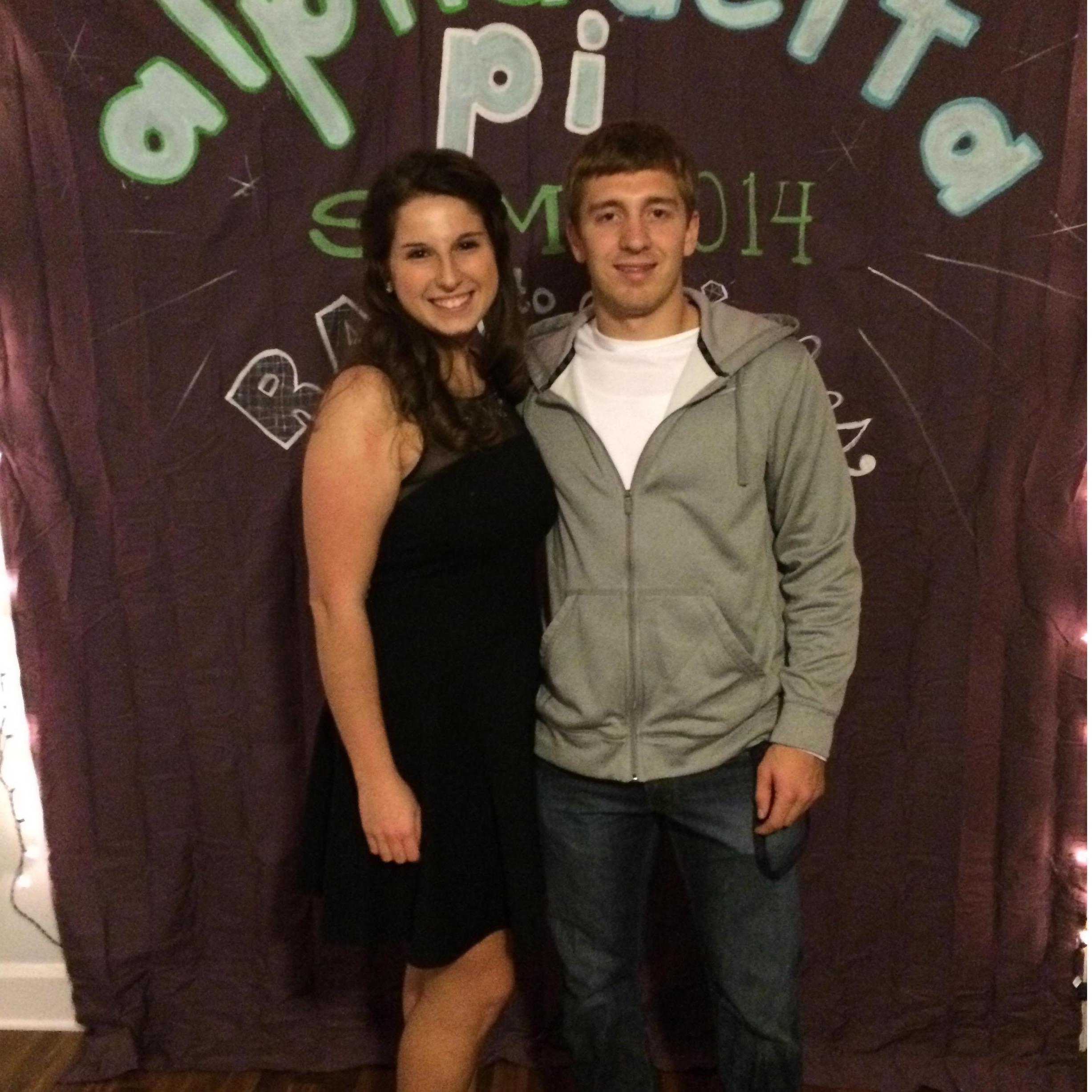 Our first photo together!