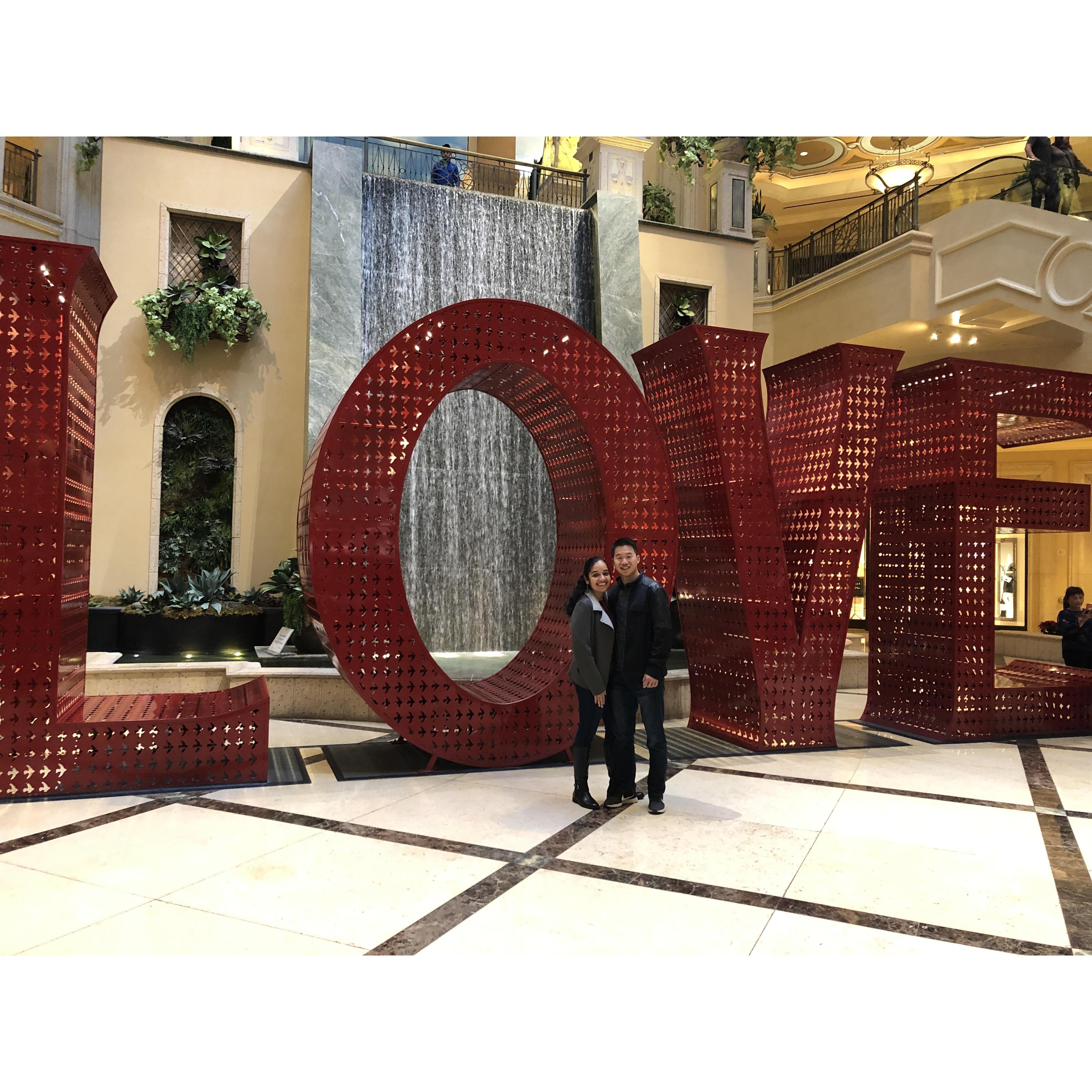 First trip as a couple to Vegas!