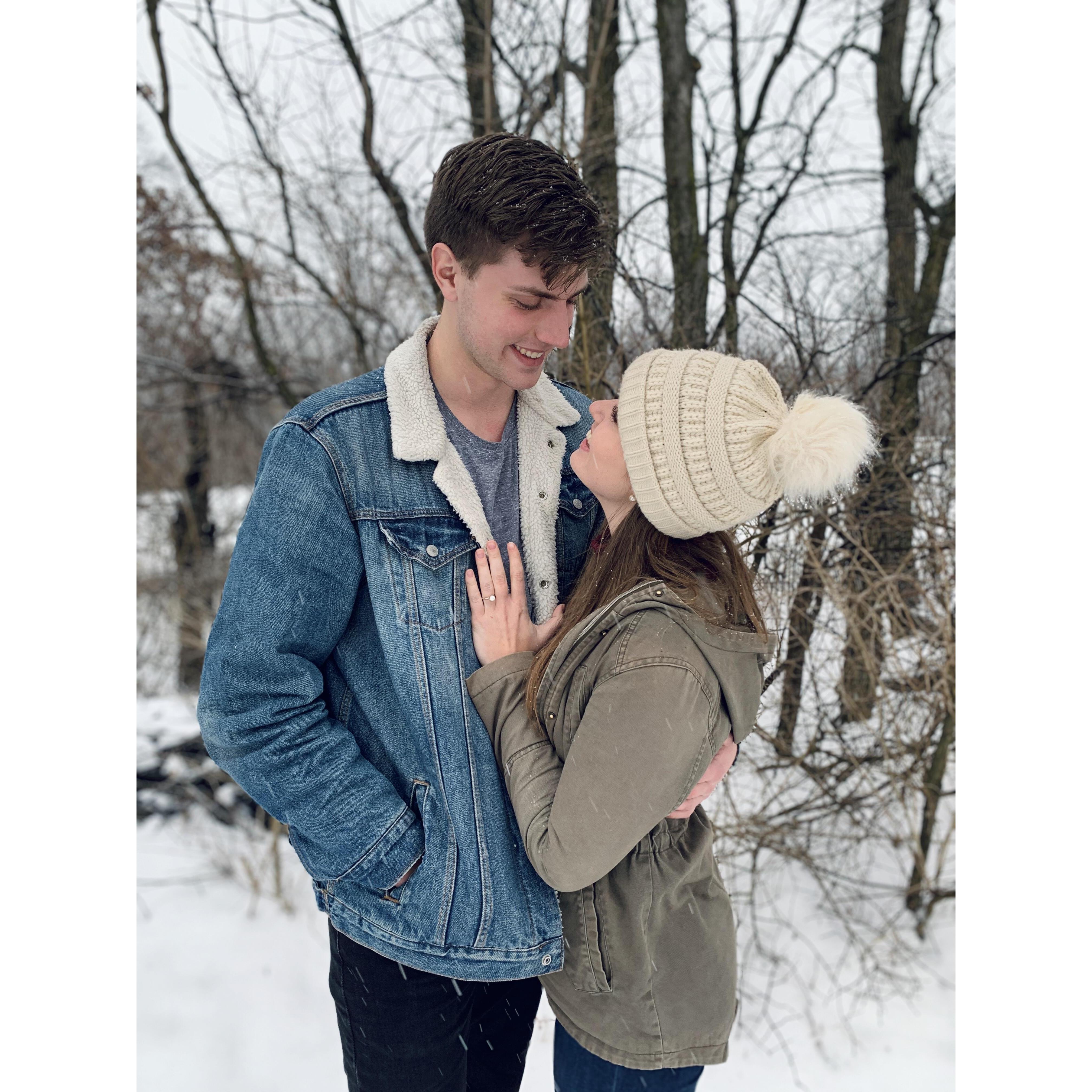 We're engaged!