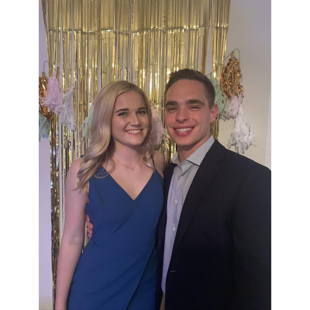 First formal together! Mike officially asked Alex to be his girlfriend that night!