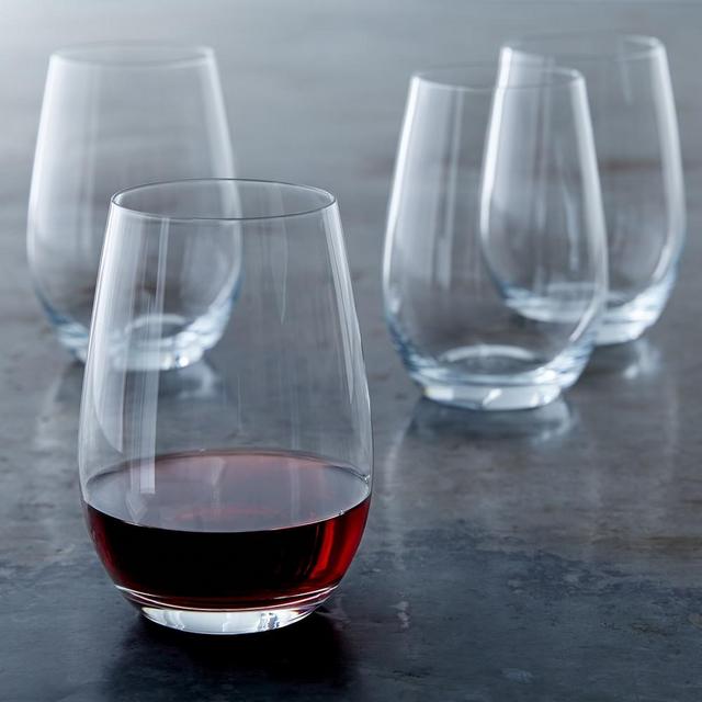 Open Kitchen by Williams Sonoma Stemless Red Wine Glasses, Set of 4