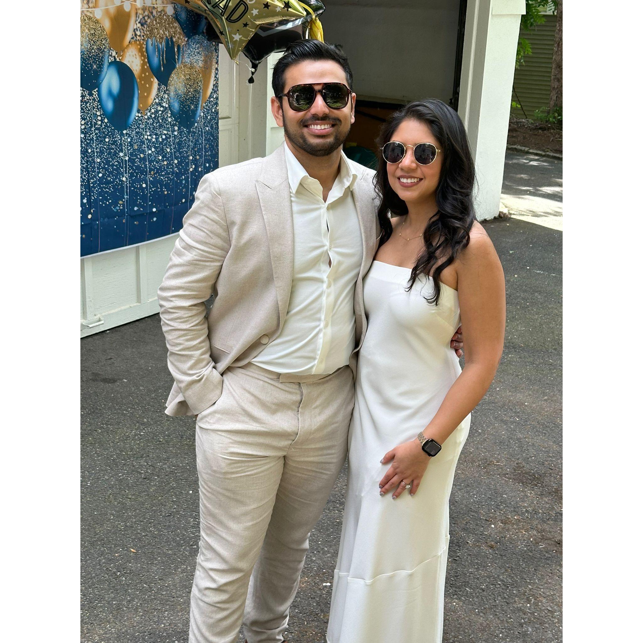 Priya hates Aman's sunglasses in this picture. I know you all agree