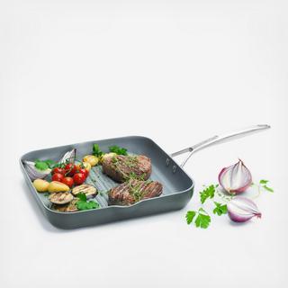 Paris Pro Ceramic Non-Stick Square Grill Pan