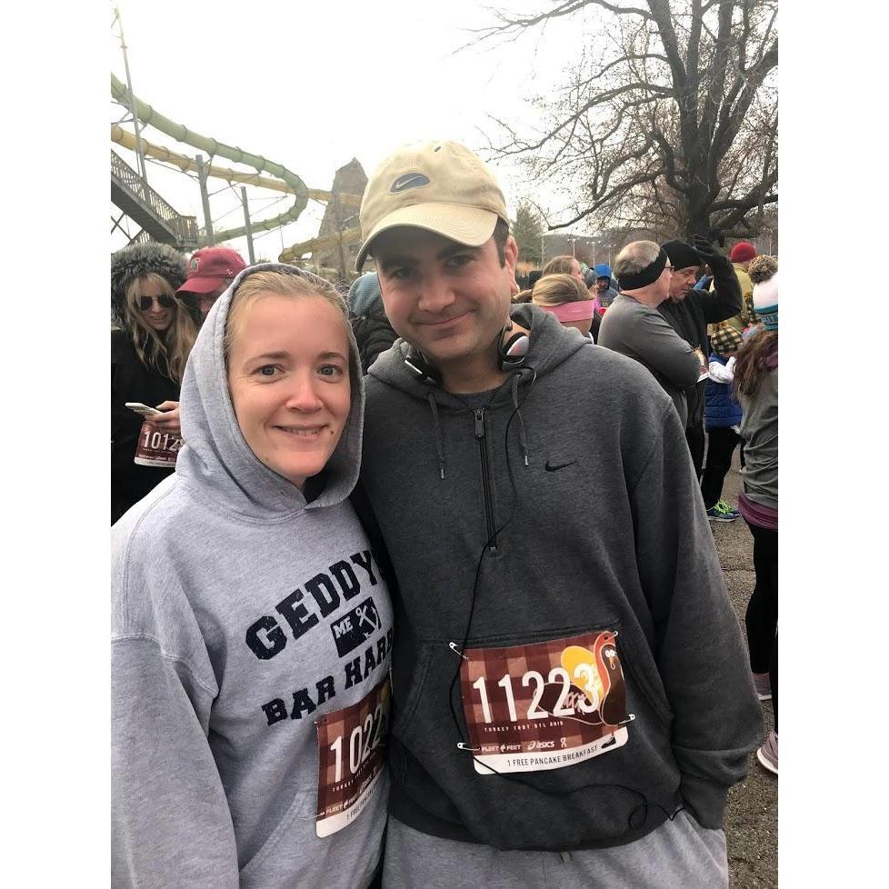 We pretend we're runners sometimes : )