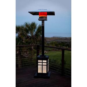 Dauphine Square Mission Mocha 46,000 BTU Patio Heater w/ LED Base