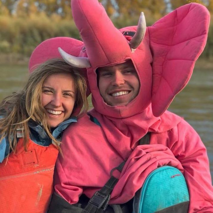 Our annual Halloween river trip.