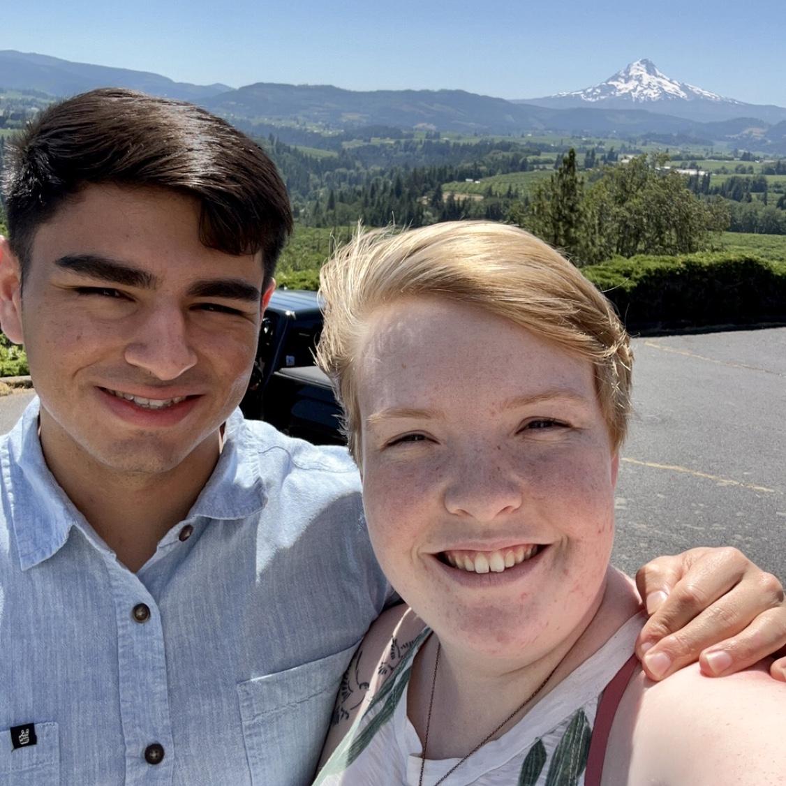 When we went to Portland for my birthday weekend.