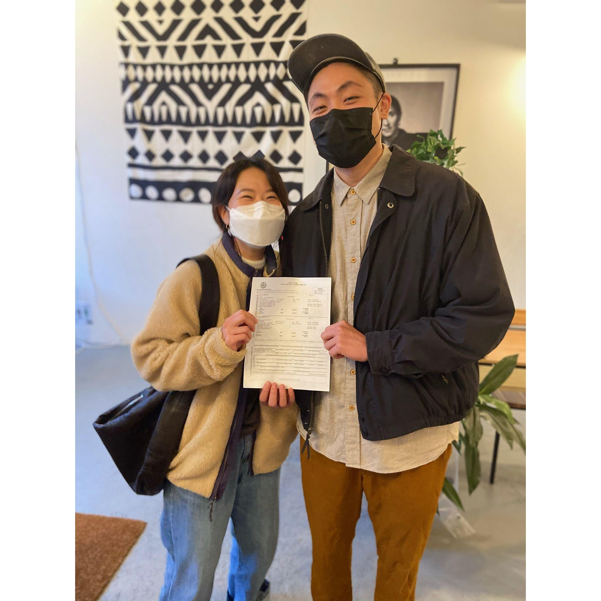 marriage license! ft. Lab