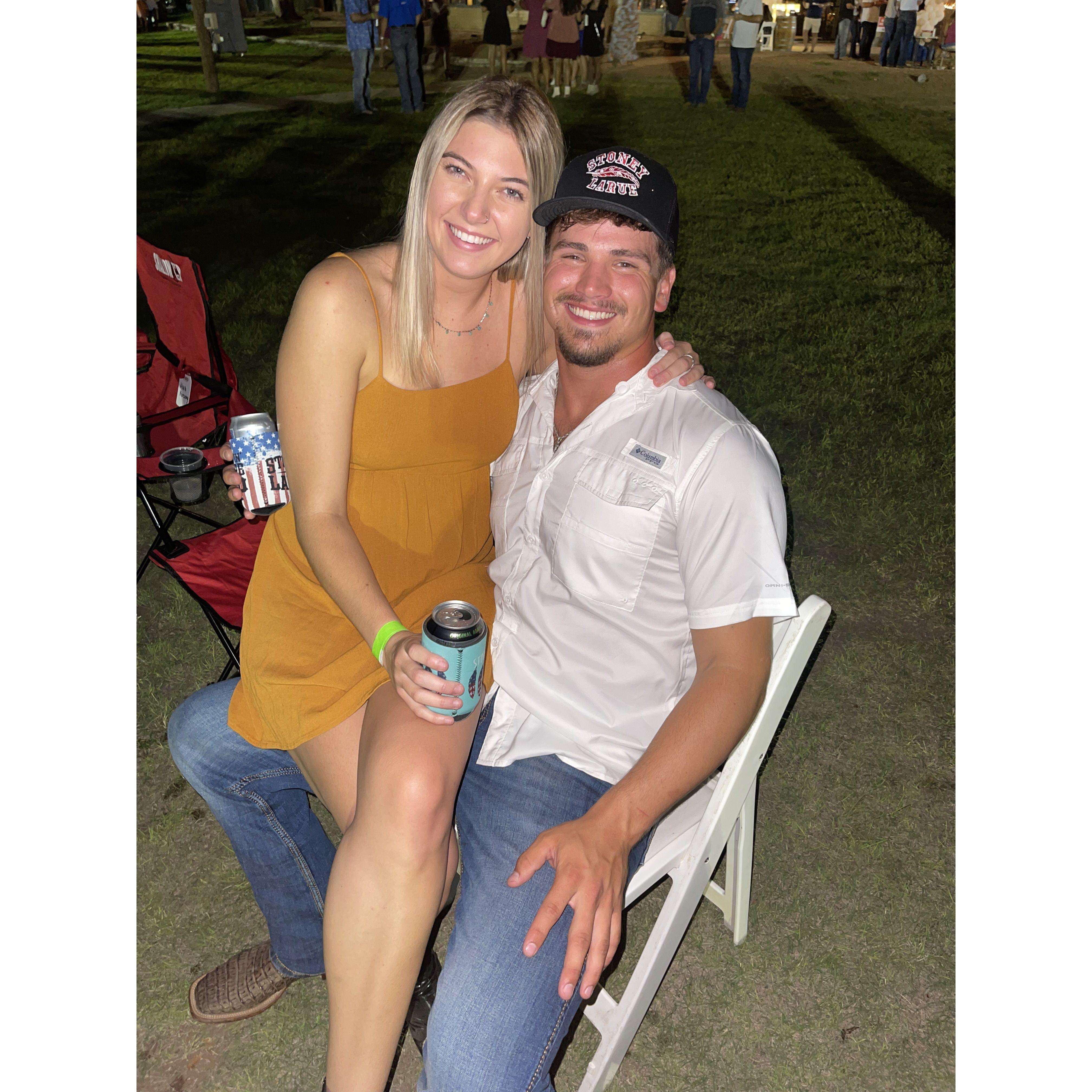 Our first concert together