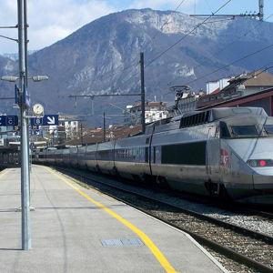 Train for Annecy day trip - Day 10