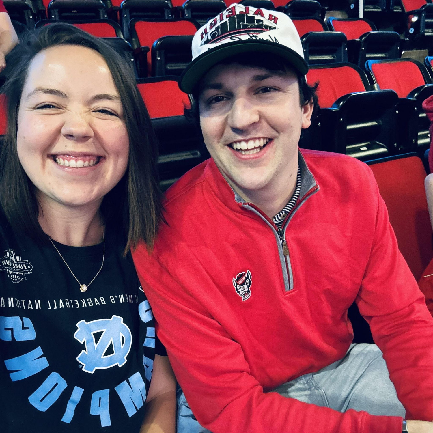 Still working on making him a TarHeel.....