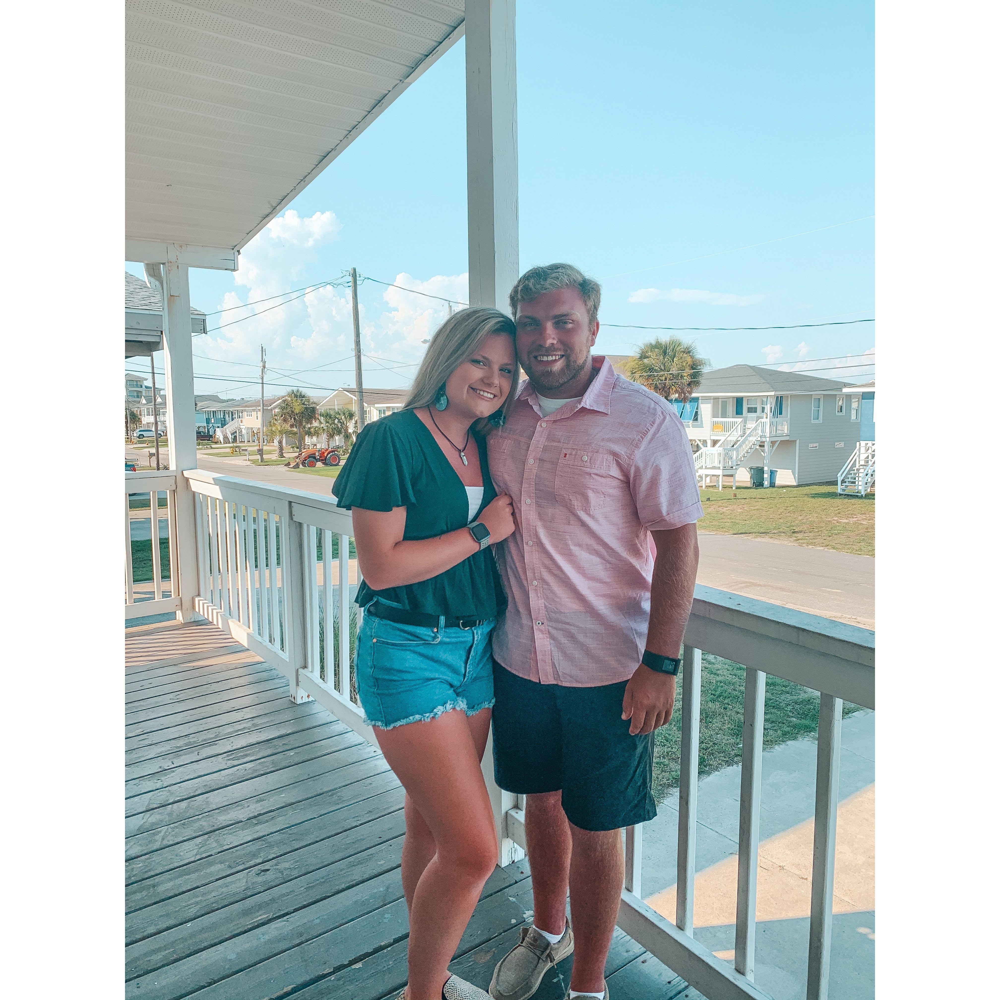 Our first vacation together- North Myrtle Beach! 