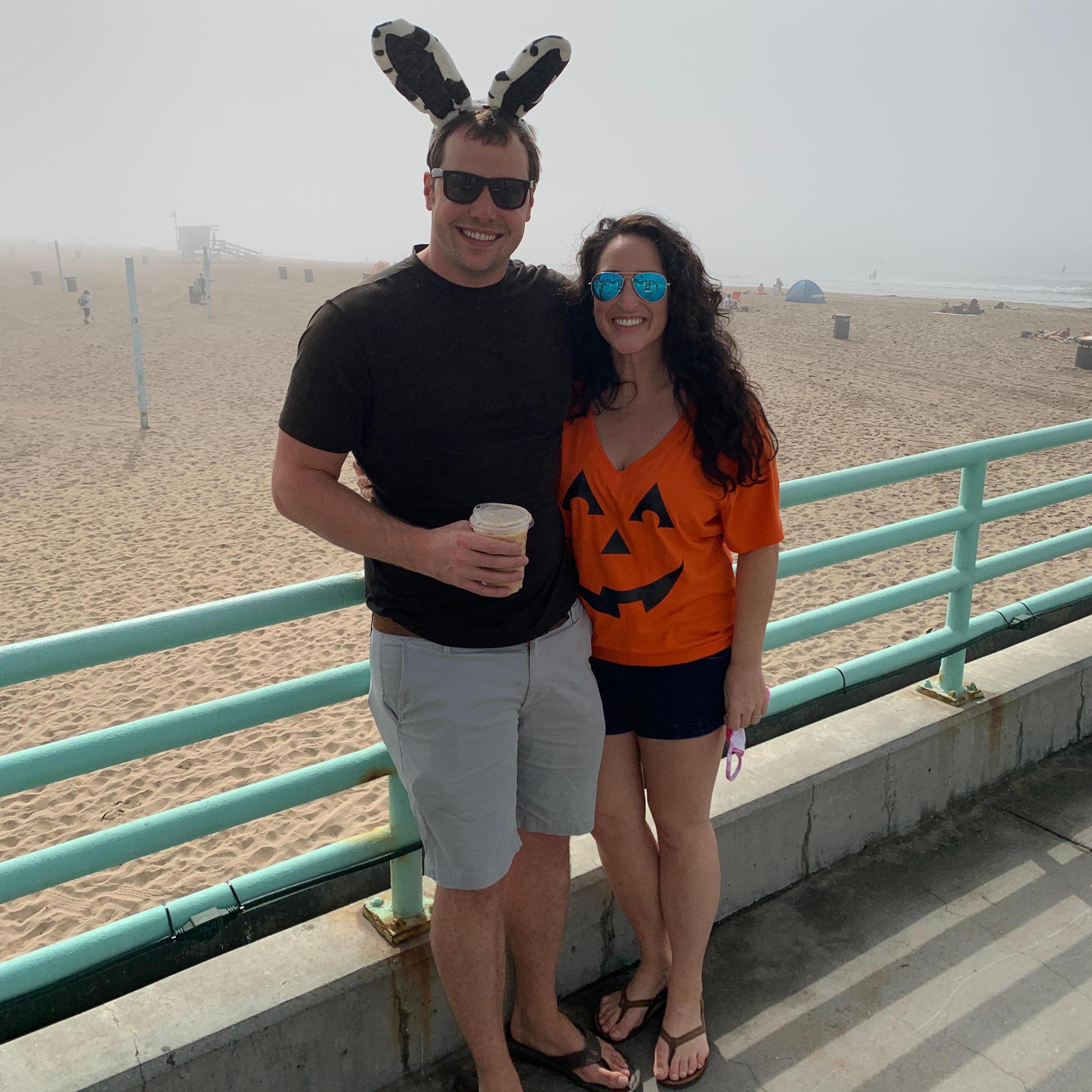 Traveled to LA to visit friends and family in October 2020.
