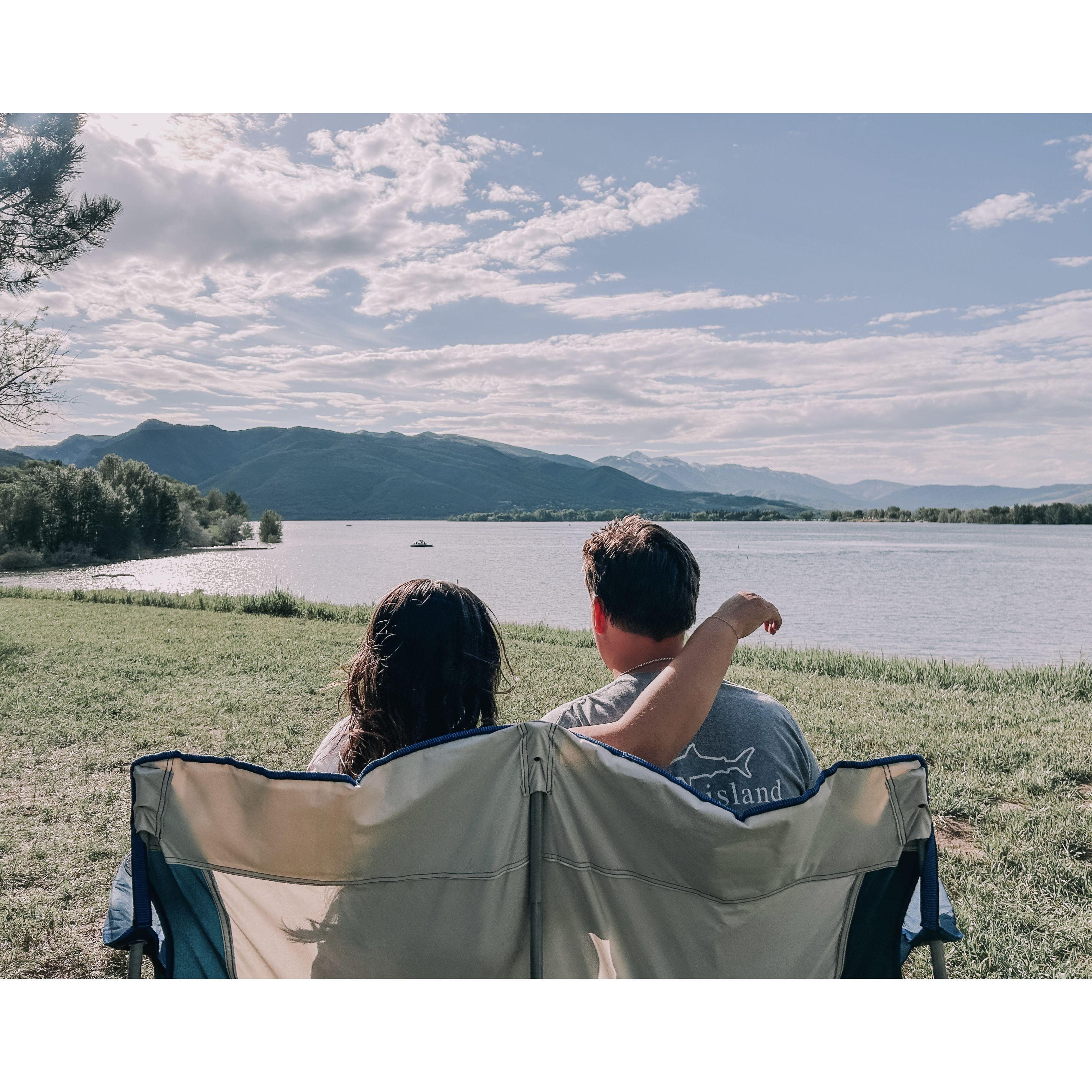 June 2nd, 2024. Enjoying the views at Pineview!