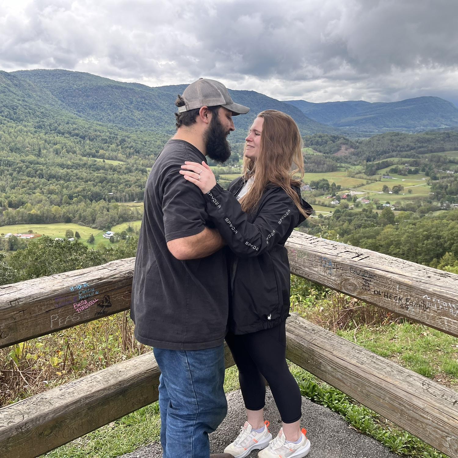 The beautiful proposal!
