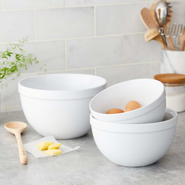 Sur La Table Ceramic Mixing Bowls, Set of 3
