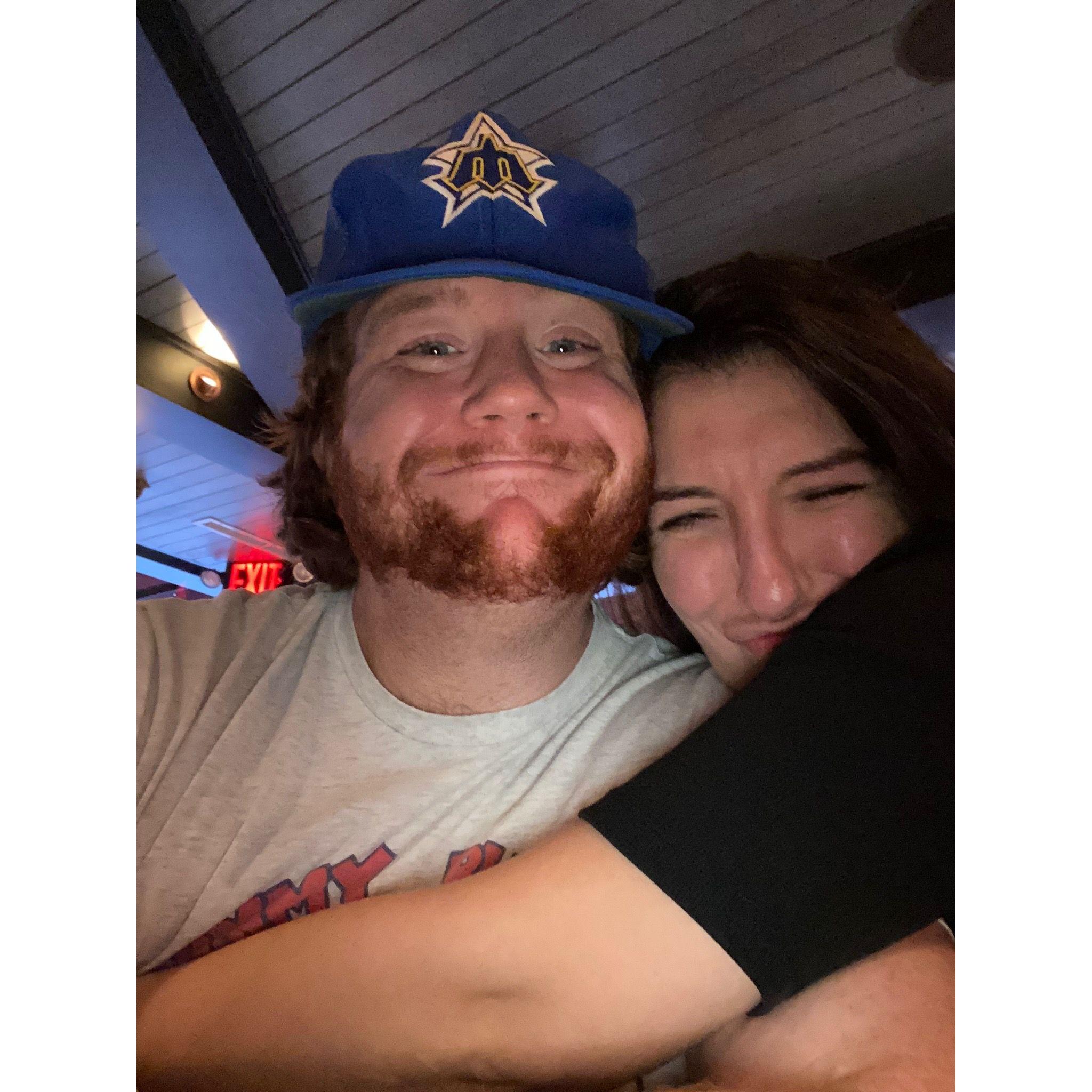 Joe put Emily in a pile of garbage this night!