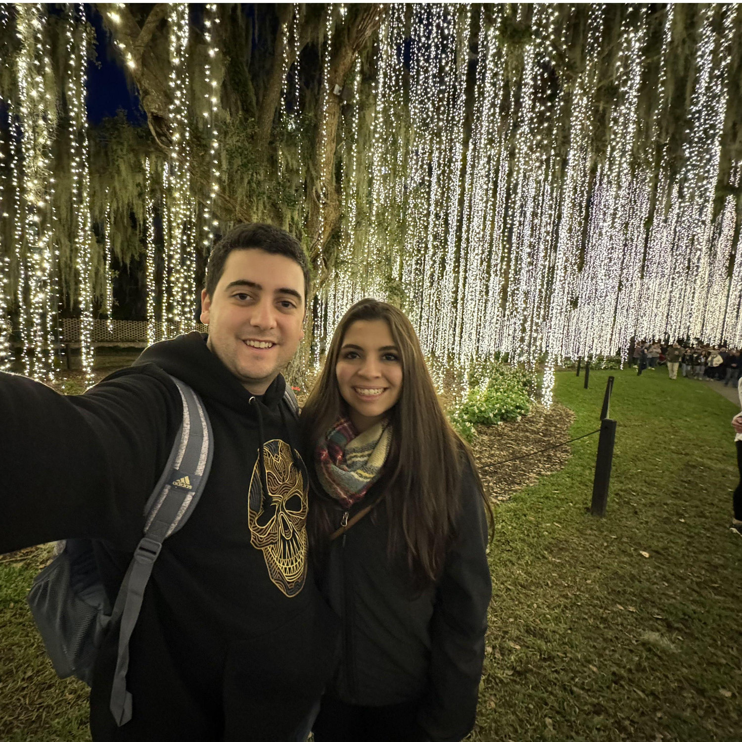 Christmas lights in South Carolina!
