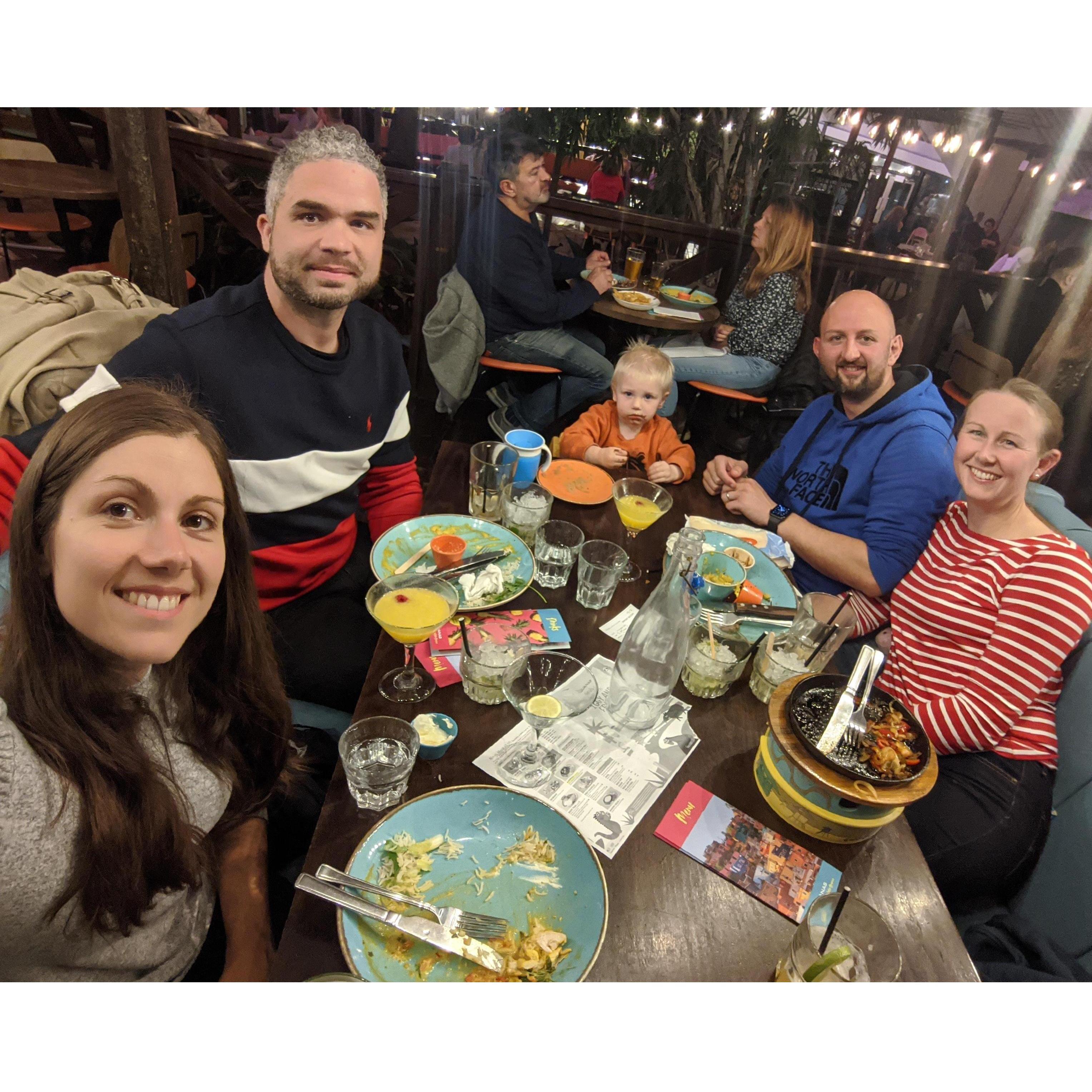 Centre Parcs with Jo, Pete & Max