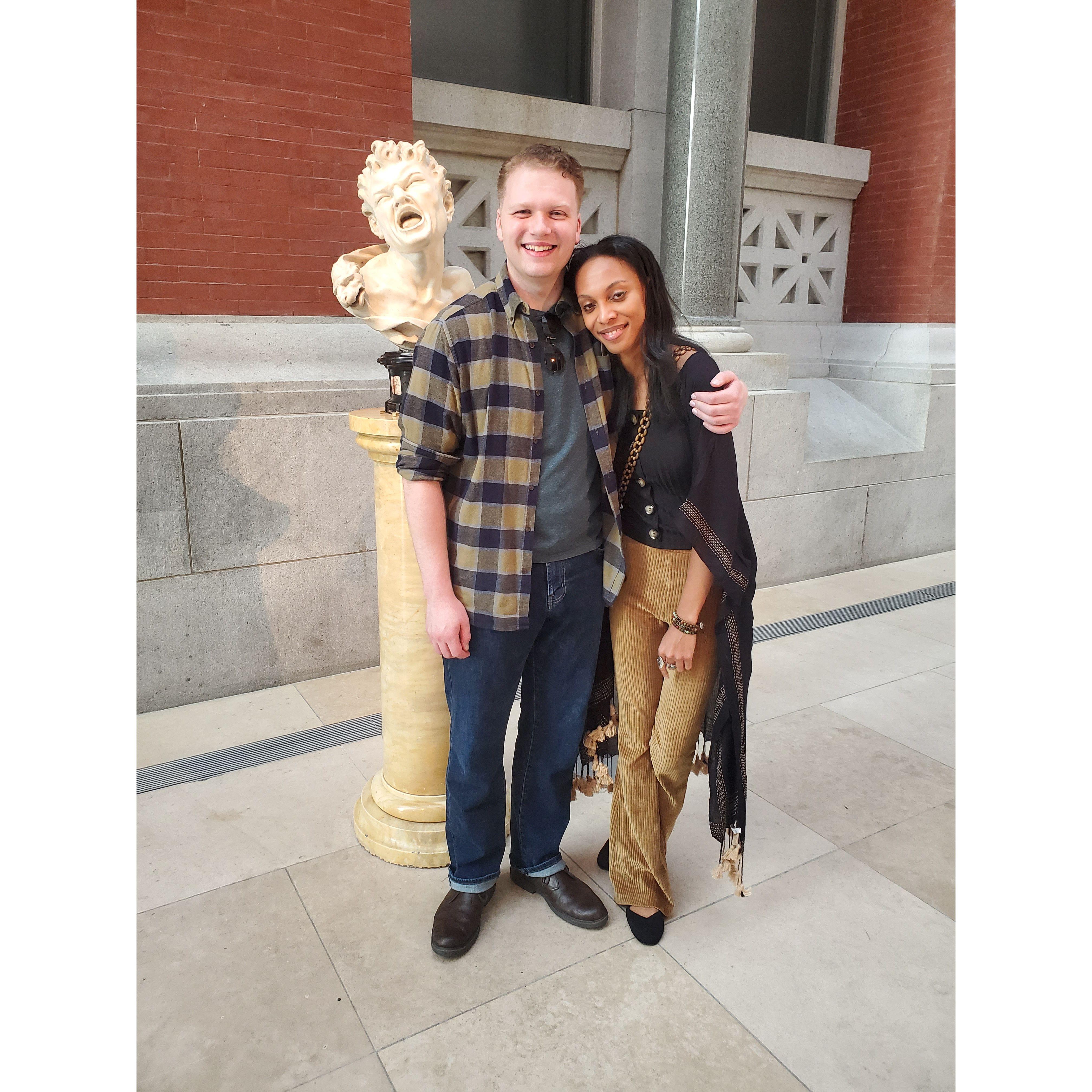 The first of many expeditions to the MET