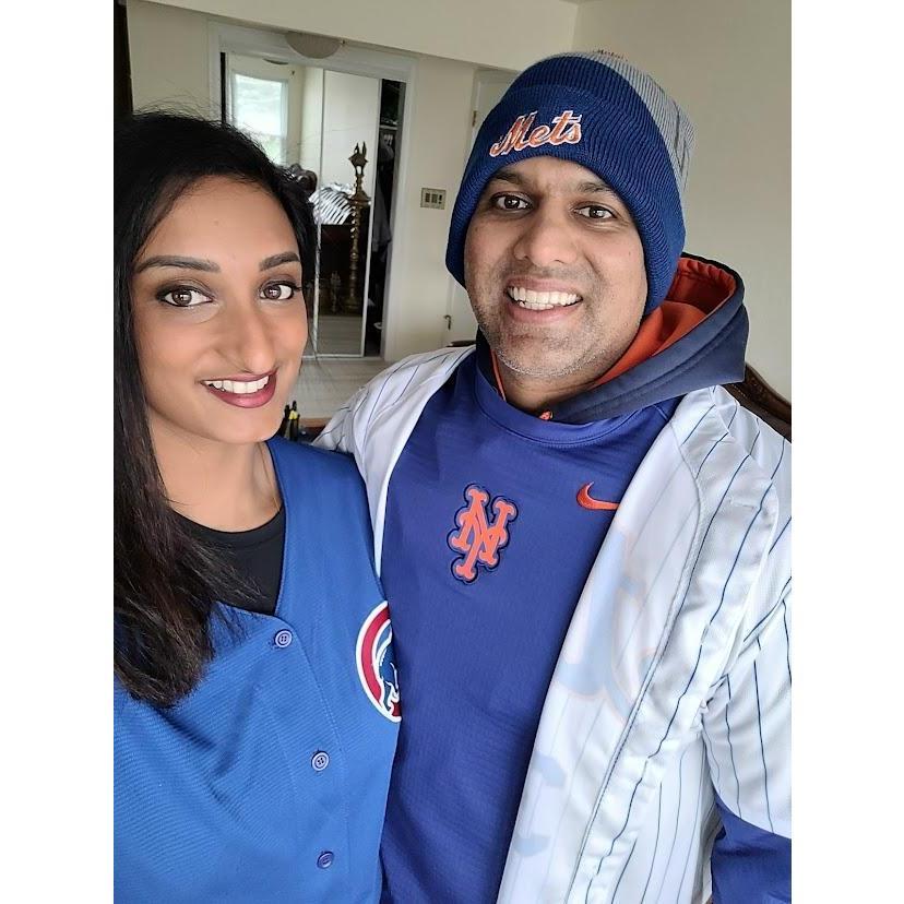 Our first sporting event since the pandemic, the Cubs vs the Mets.  W for the Cubs!