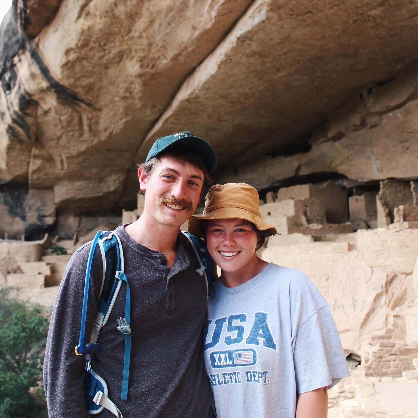 Us at Mesa Verde National Park