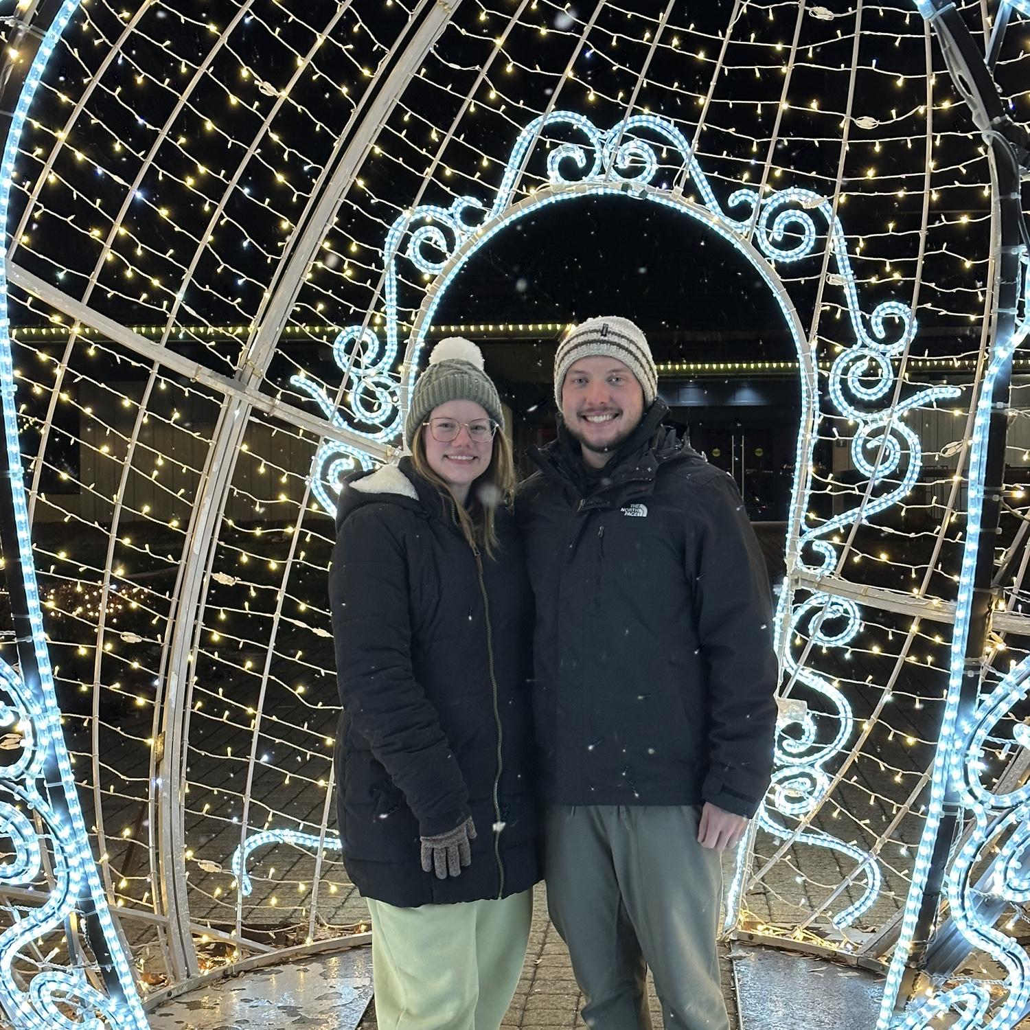 Graham and Lexie at the Southern Lights 2024!