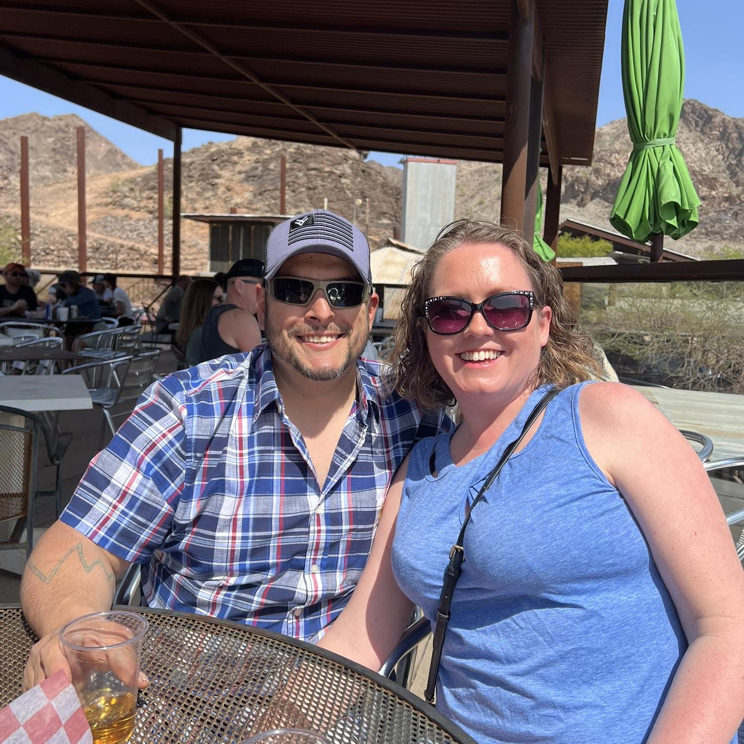 Miguel’s First time out at the Desert Bar in Parker, AZ. April 2025